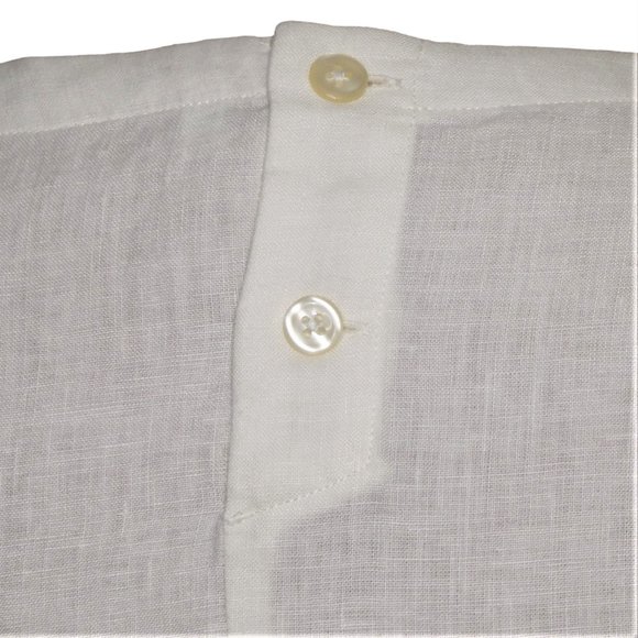 MUJI Women's French Linen Sleeveless Dress White Size M - Picture 7 of 11